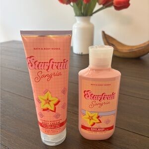Bath & Body Works Pink Starfruit Body Wash